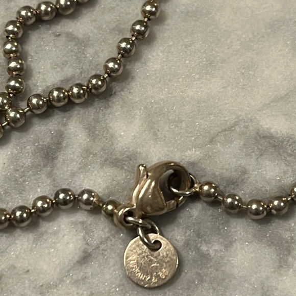 Rare 1994 Tiffany & Co. Heart and Key Necklace - Picture 5 of 6